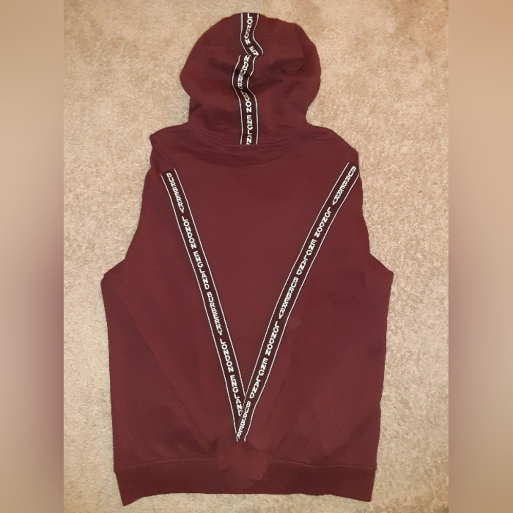 MEN'S BURBERRY LONDON ENGLAND ZIP HOODIE - Picture 2 of 11